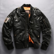 Куртка мужская кожаная Studio MST17-004
